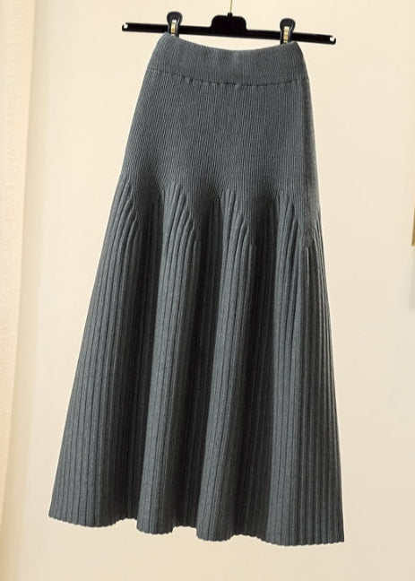 ニットロングスカート